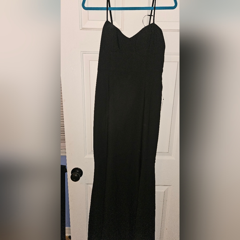 Long mermaid style dress
